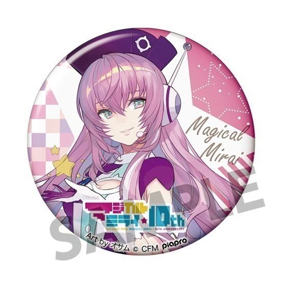 初音ミク 缶バッジ 天使 マジカルミライ 初音ミク 缶バッジ 天使