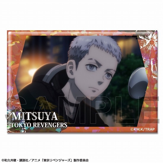 東京リベンジャーズ 三ツ谷隆 DMMスクラッチ 缶バッジ ホログラム