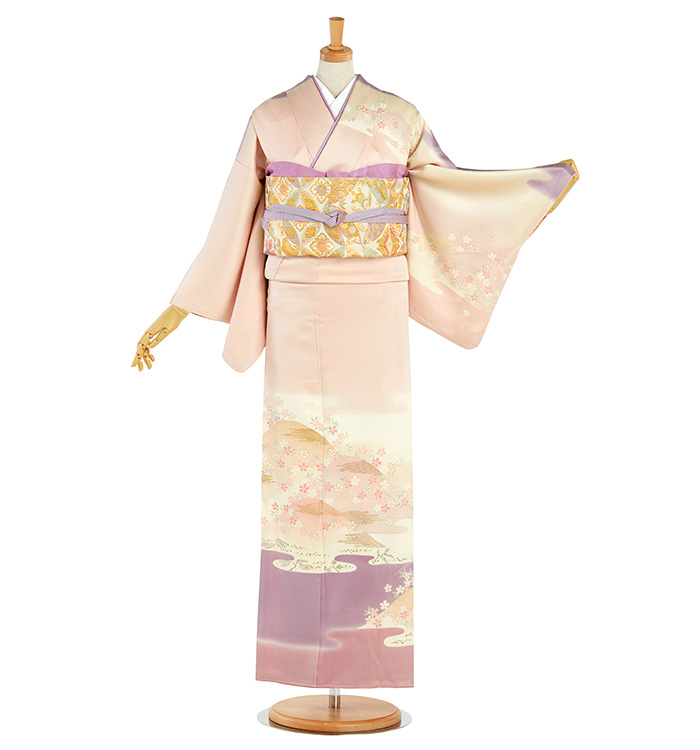 帯・逸品】一つ紋訪問着 No.AA-4667-Mサイズのレンタル｜きもの365