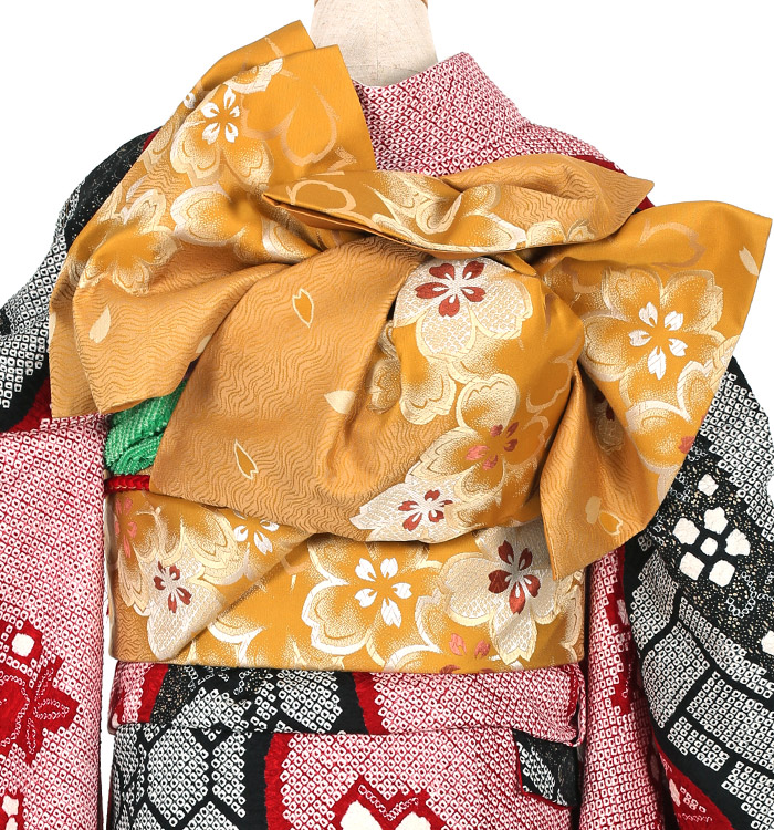 総絞り 振袖（専用襦袢付）No.EA-1226-Lサイズの通販｜きもの365