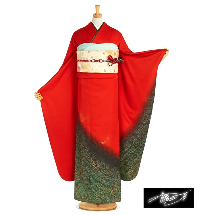 斉藤三才 振袖 No.EA-2021-トール-LLサイズのレンタル｜きもの365