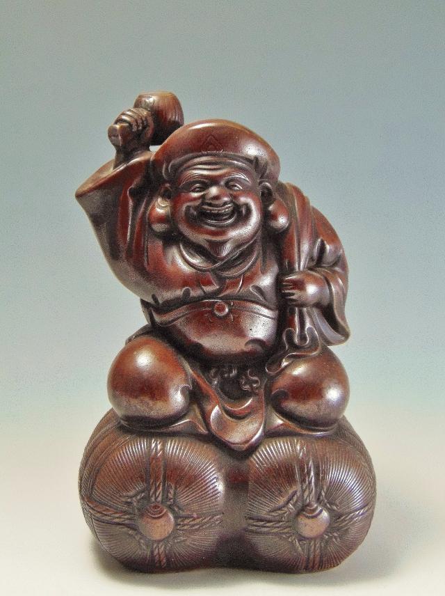 大黒天 置物 木村長十郎友敬