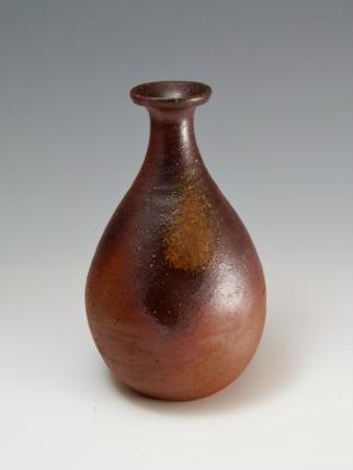 県重要無形文化財 伊勢崎満 一輪生花入 M269 県重要無形文化財 伊勢崎