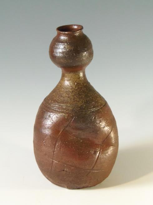 古美術 古備前 瓢形 瓶 古美術 古備前 瓢形 瓶
