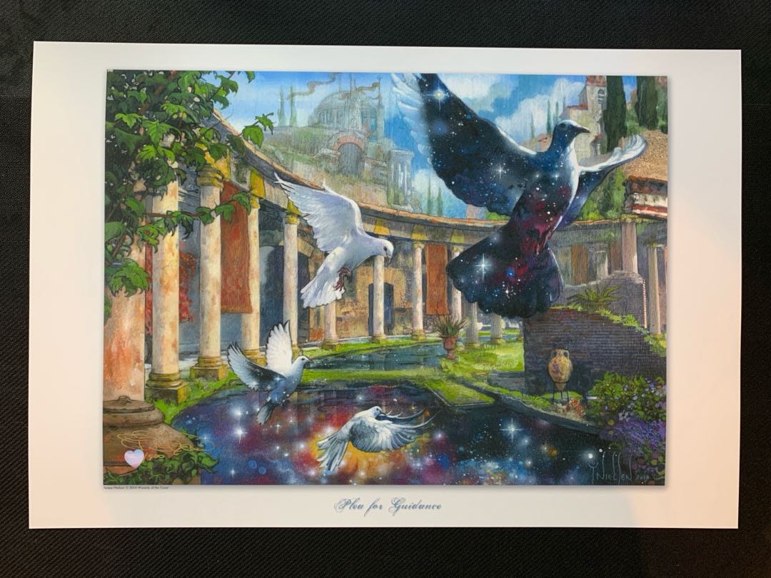 限定500枚【導きの嘆願】サイン入りアートプリント ニールセン MTG