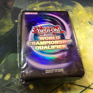 遊戯王 WORLD CHAMPIONSHIP QUALIFIER スリーブ未開封 遊戯王公式