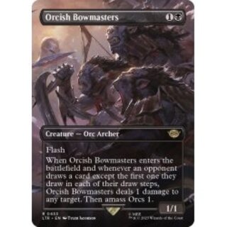 MTG オークの弓使い 日本語 指輪物語 FOIL)オークの弓使い/Orcish