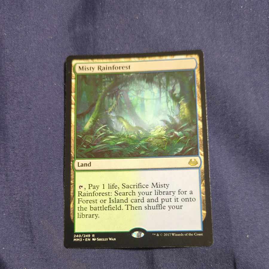 霧深い雨林 ZEN版 英語FOIL 3枚セット 霧深い雨林 ZEN版 英語FOIL 3枚