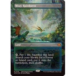 霧深い雨林 英語版 ドラゴンスケイル・Foil Misty Rainforest 【霧深い