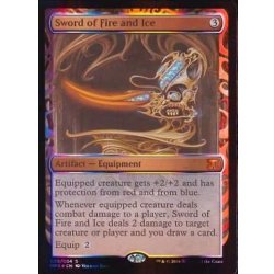 火と氷の剣 Sword of Fire and Ice 部分光沢 MPS MTG 部分光沢