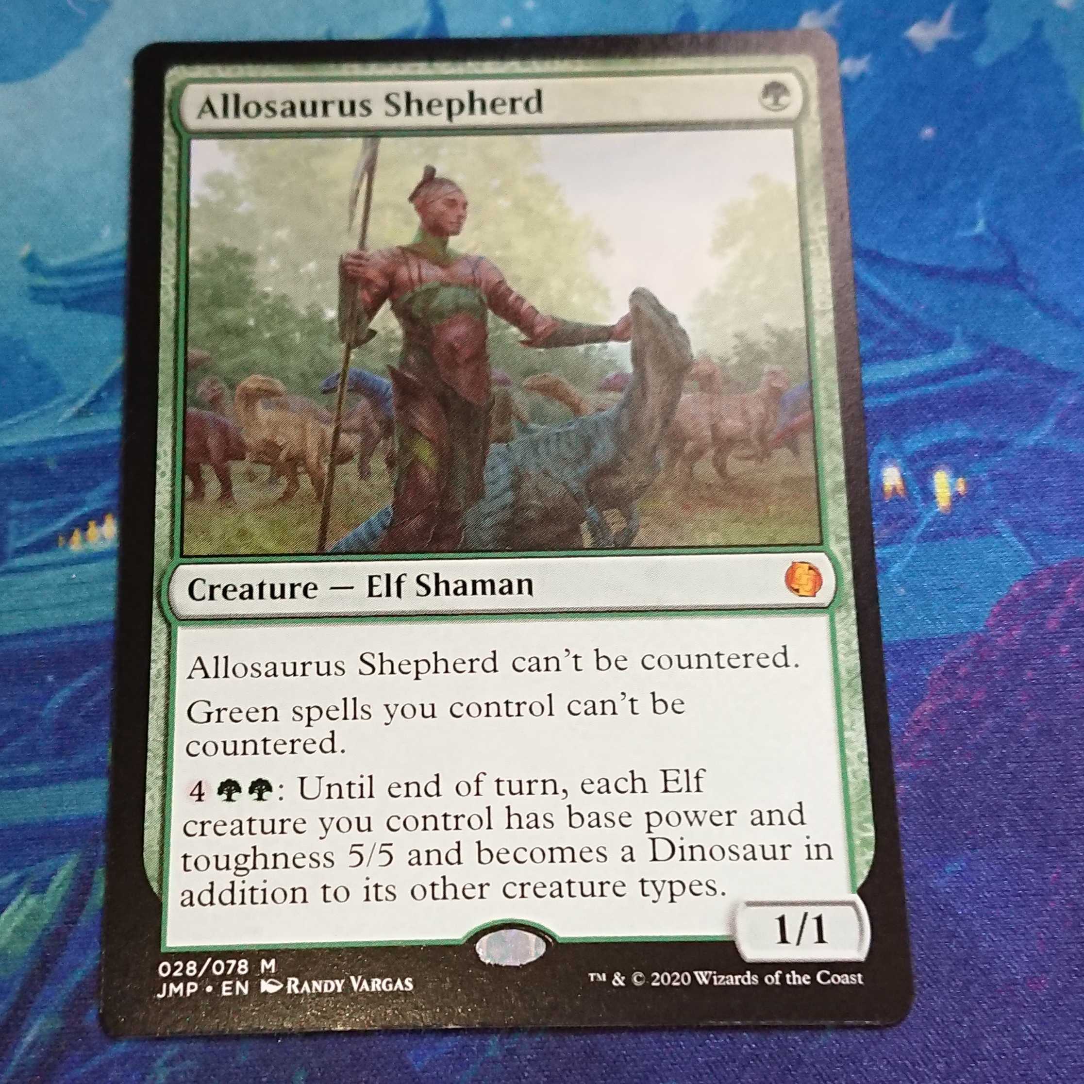 アロサウルス飼い Allosaurus Shepherd 4枚 英語 MTG アロサウルス飼い