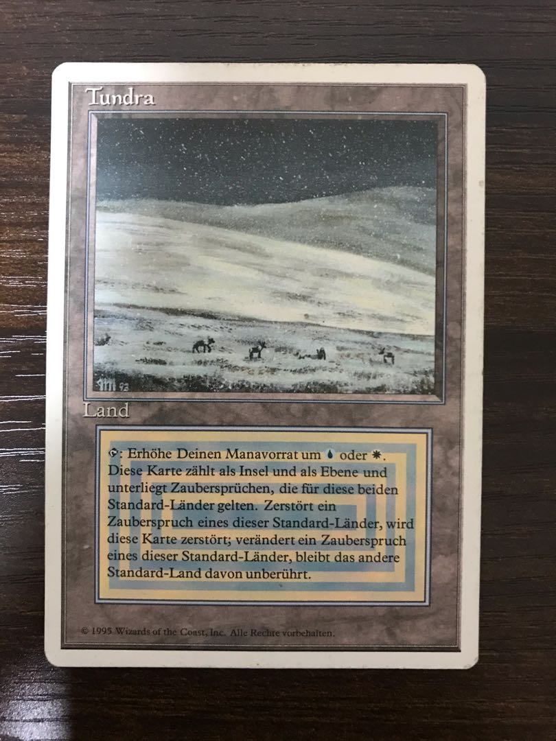 Tundra マジック：ザ・ギャザリング カード デュアラン Tundra