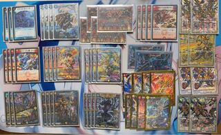 デュエルマスターズ ブレストドラグナーデッキ（3重スリーブ付き