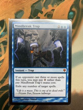 Mindbreak Trap/精神壊しの罠(英語版、foil) 英語版Foil】精神壊しの罠