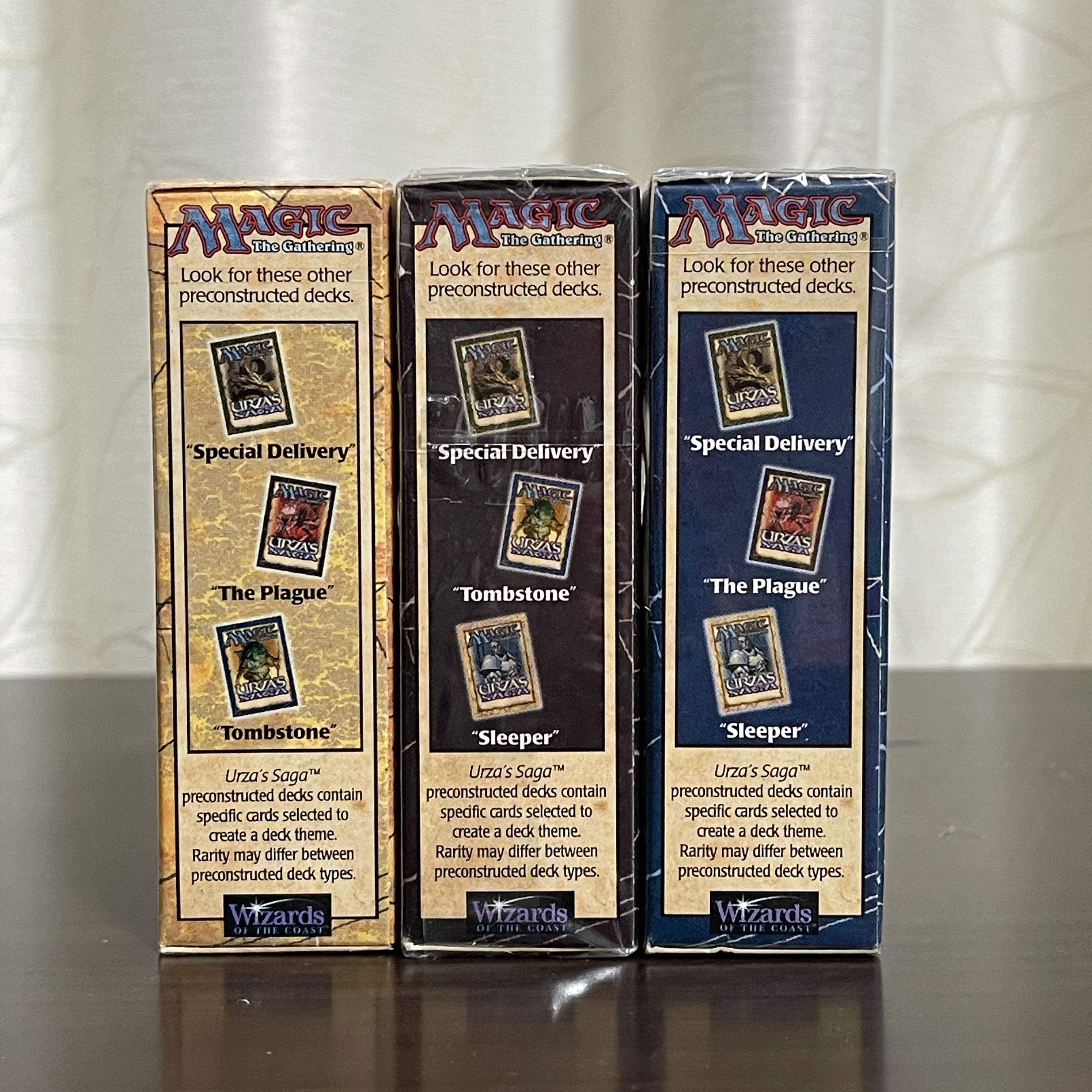 未開封】MTG ウルザズサーガ 英語版 3種セットの通販 るい（1480726684