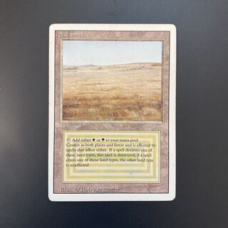 MTG』デュアルランド ドイツ語 savannah MTG』デュアルランド ドイツ語