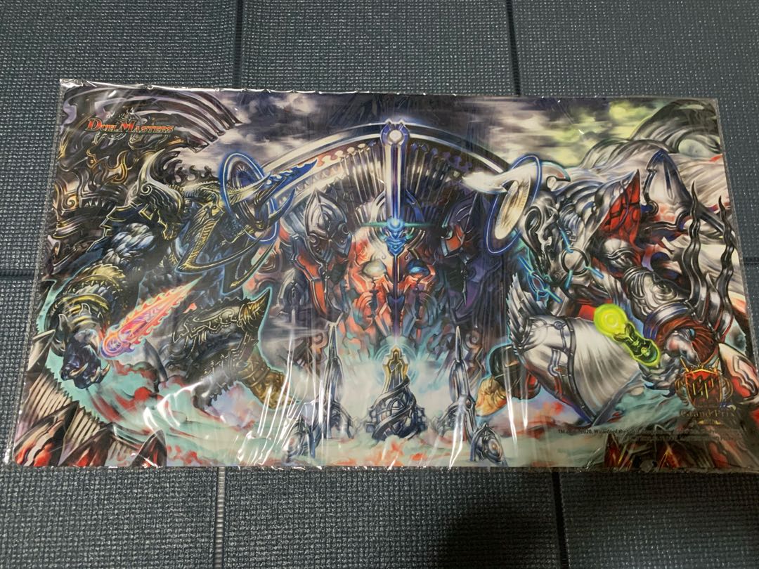 ゼンアク プレイマット デュエルマスターズ デュエマ 究極神アク・超絶