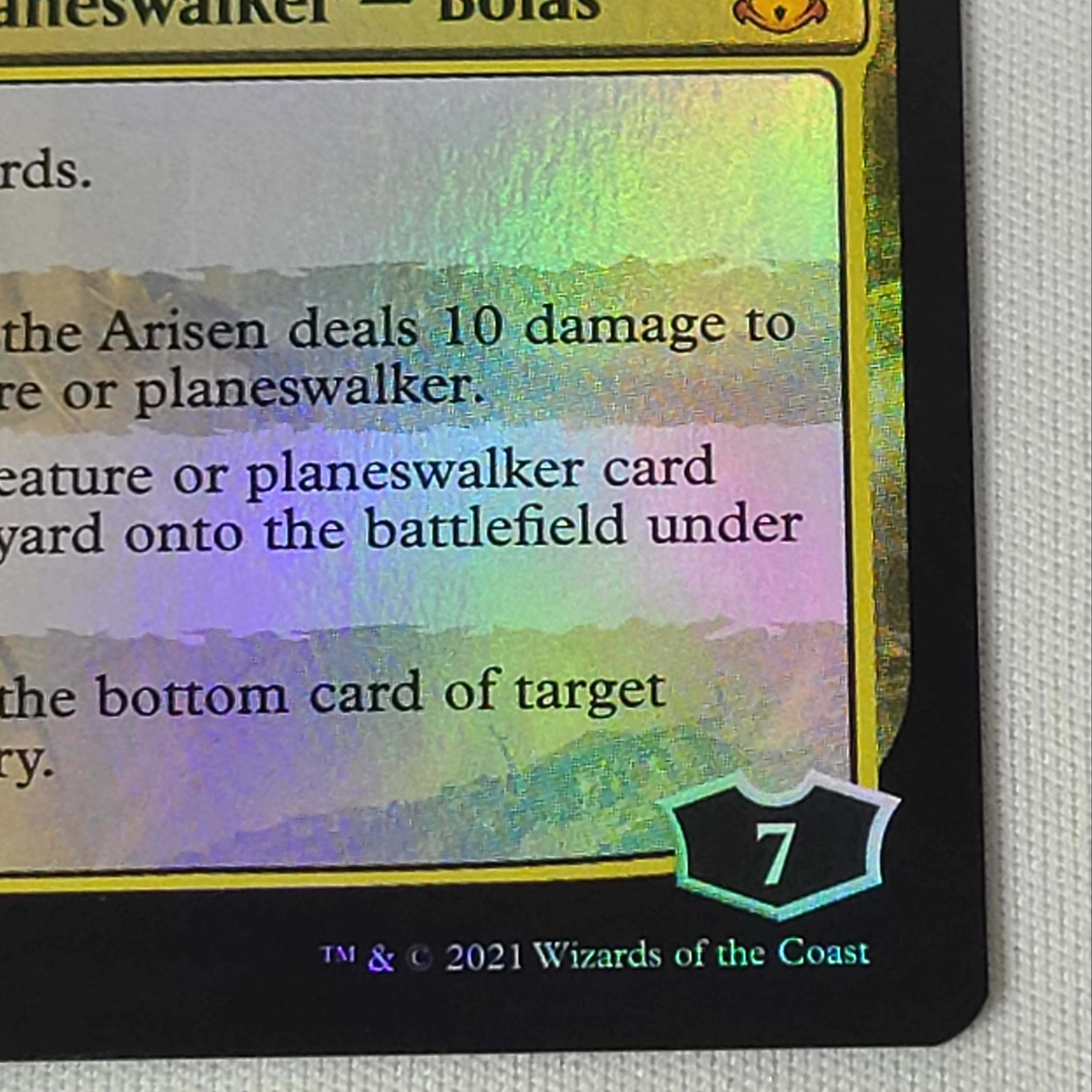 MTG 破滅の龍、ニコル・ボーラス Foil ジャッジプロモ 英語 ① MTG