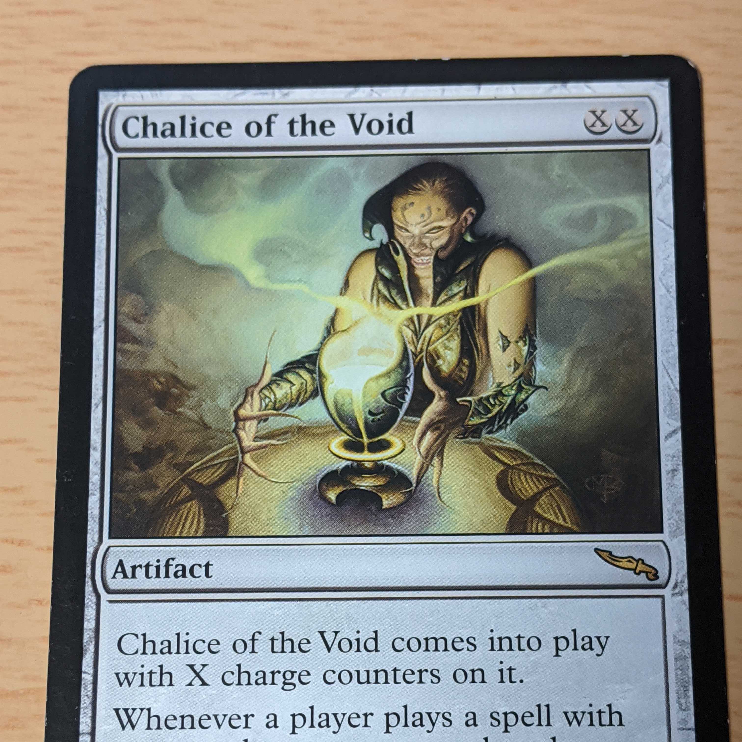 虚空の杯⁄Chalice of the Void 英語一枚 虚空の杯⁄Chalice