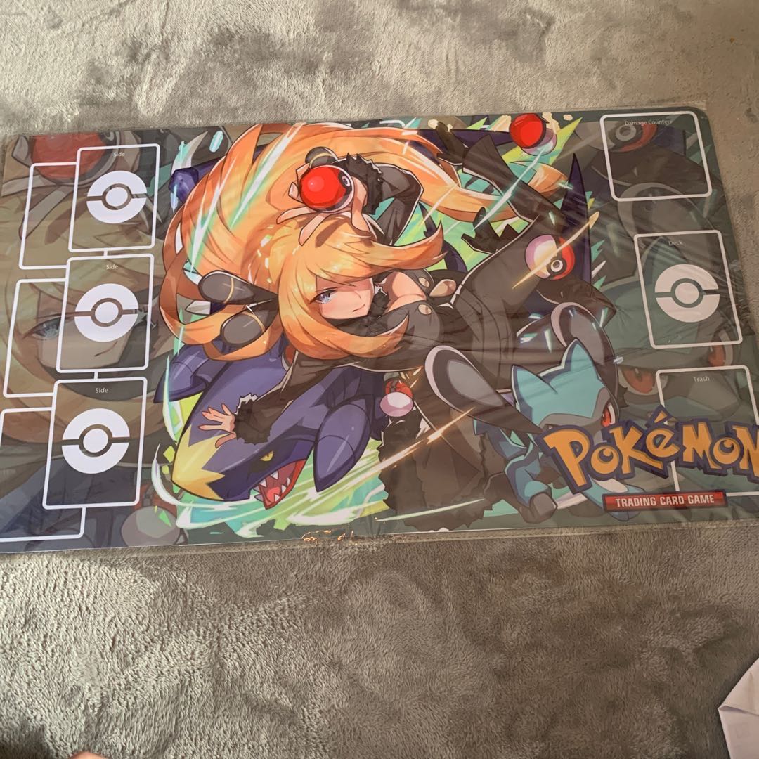 ポケモンカード シロナプレイマット 中国ポケセン限定 サプライ シロナ