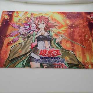 遊戯王 プレイマット アジアYOT 霊使い ヒータ ウィン プレイマット