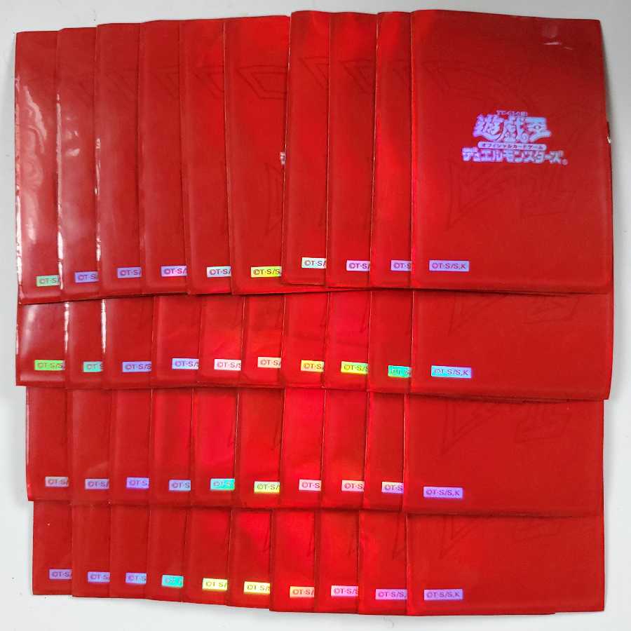 遊戯王GX オシリスレッド スリーブ 開封済み40枚の通販 灯油師@2025