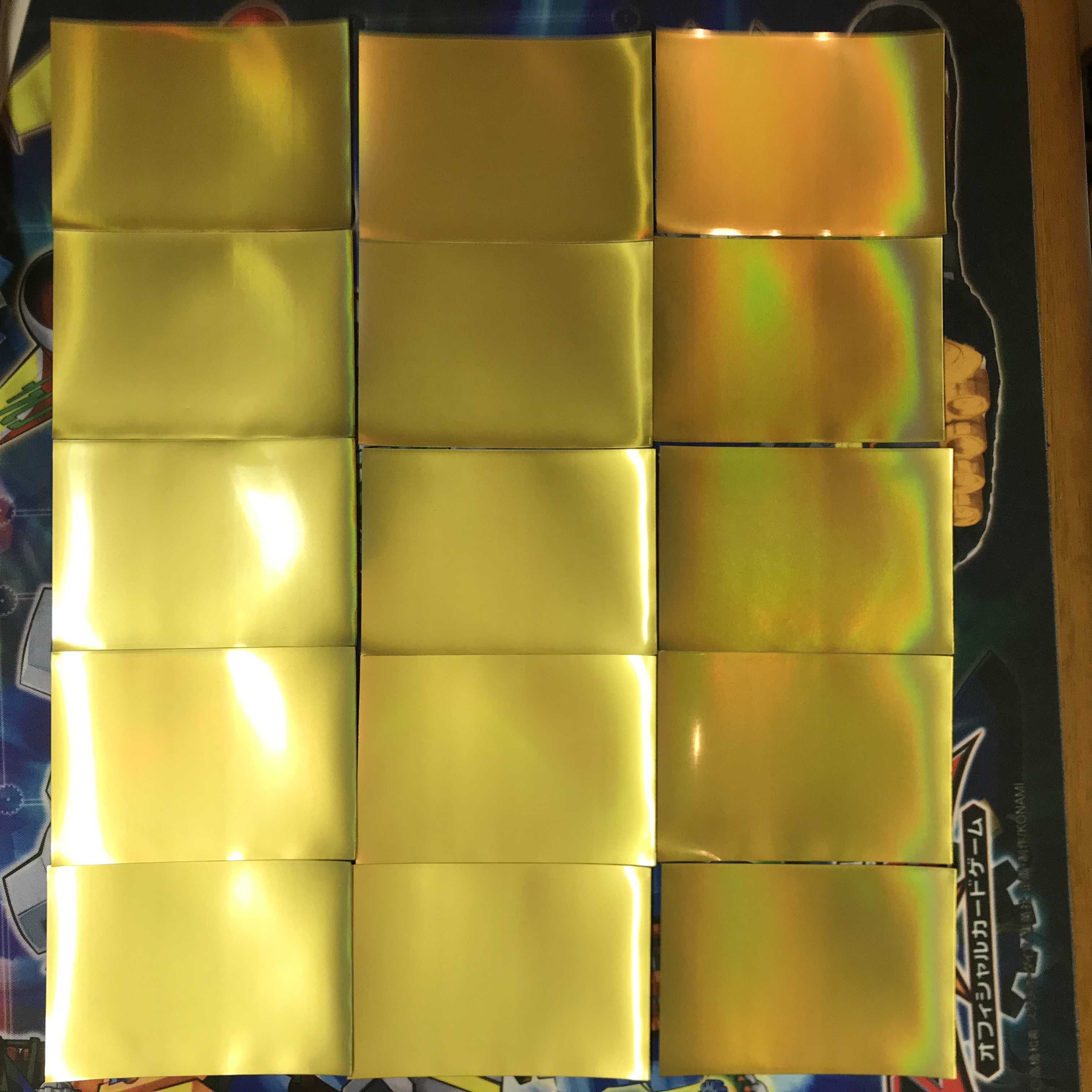 遊戯王OCG スリーブ ハノイゴールド ハノゴル 73枚 遊戯王OCG スリーブ