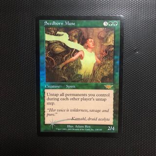 ◇種子生まれの詩神 Foil 日本語1枚 ◇種子生まれの詩神 Foil 日本語1