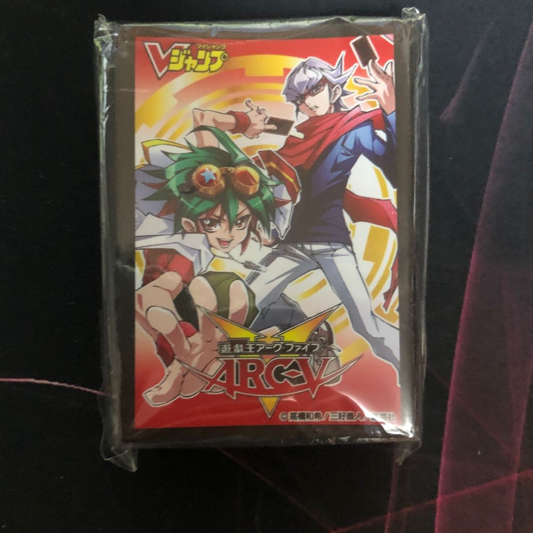 遊戯王ARC-V ガガガ学園 赤 スリーブ 50枚 遊戯王ARC-V ガガガ学園 赤