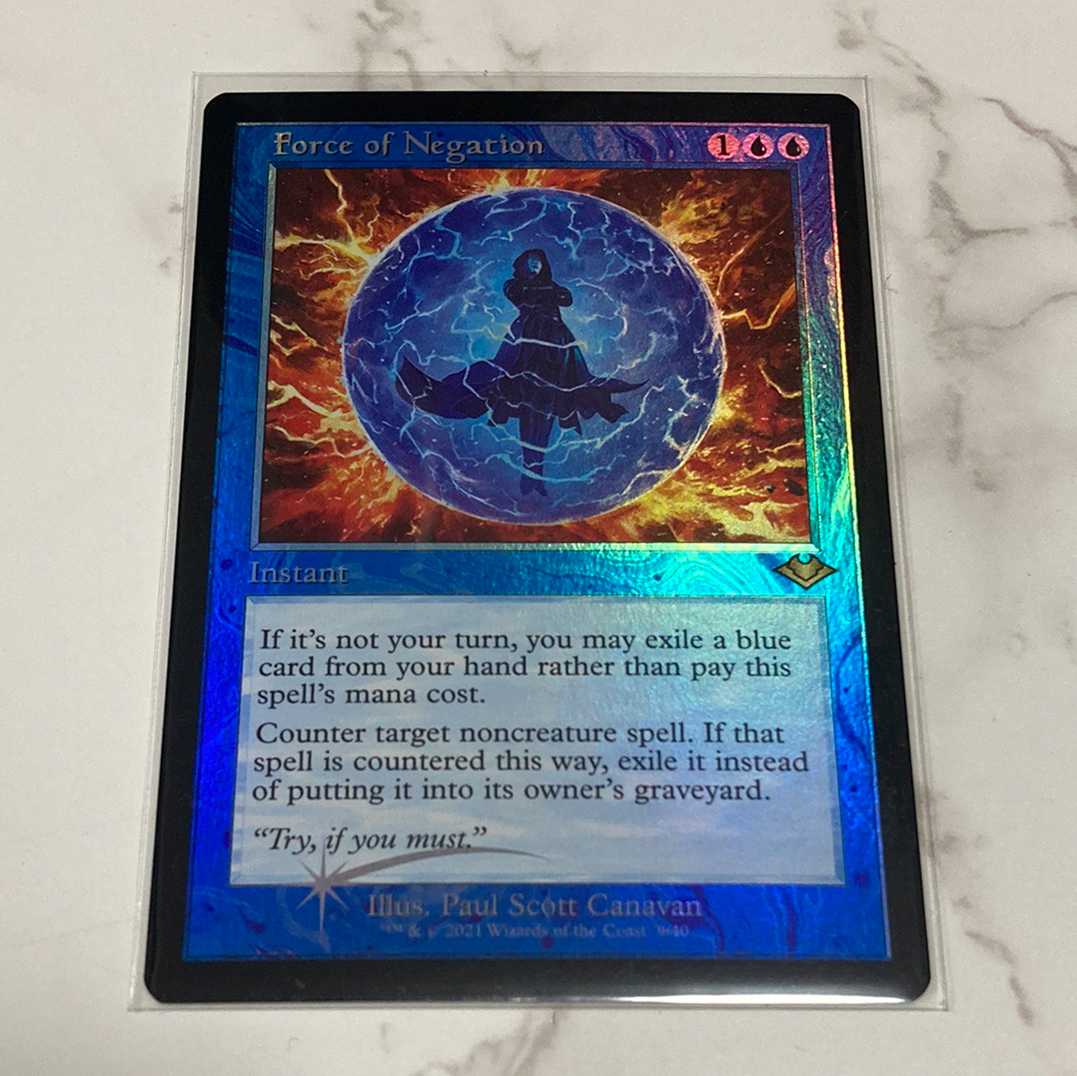 MTG 否定の力 2枚セット 英語 MH1 否定の力/Force of Negation《英語