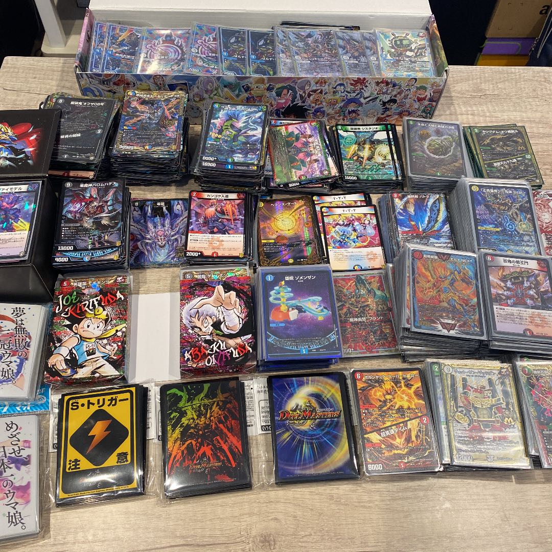 デュエルマスターズ 引退品 デッキ4種+未完成デッキ1種＋カード55枚