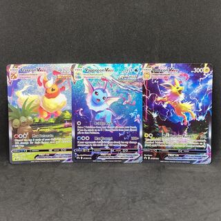 ポケモンカード 夏ポケカ シャワーズ ブースター サンダース VMAX 未