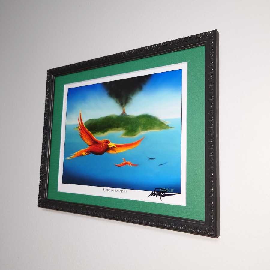 サイン入りアートプリント 極楽鳥 Birds of Paradise MTG アート