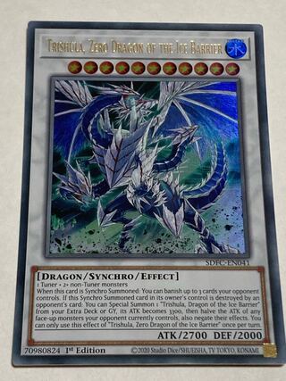氷結界の龍トリシューラ ARS10+ コレクターズレア 英語版 1st 氷結界の