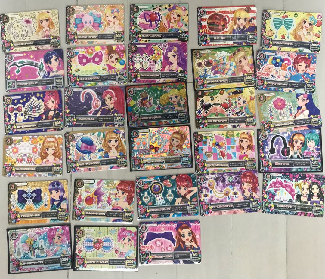 アイカツカードバラ売りです