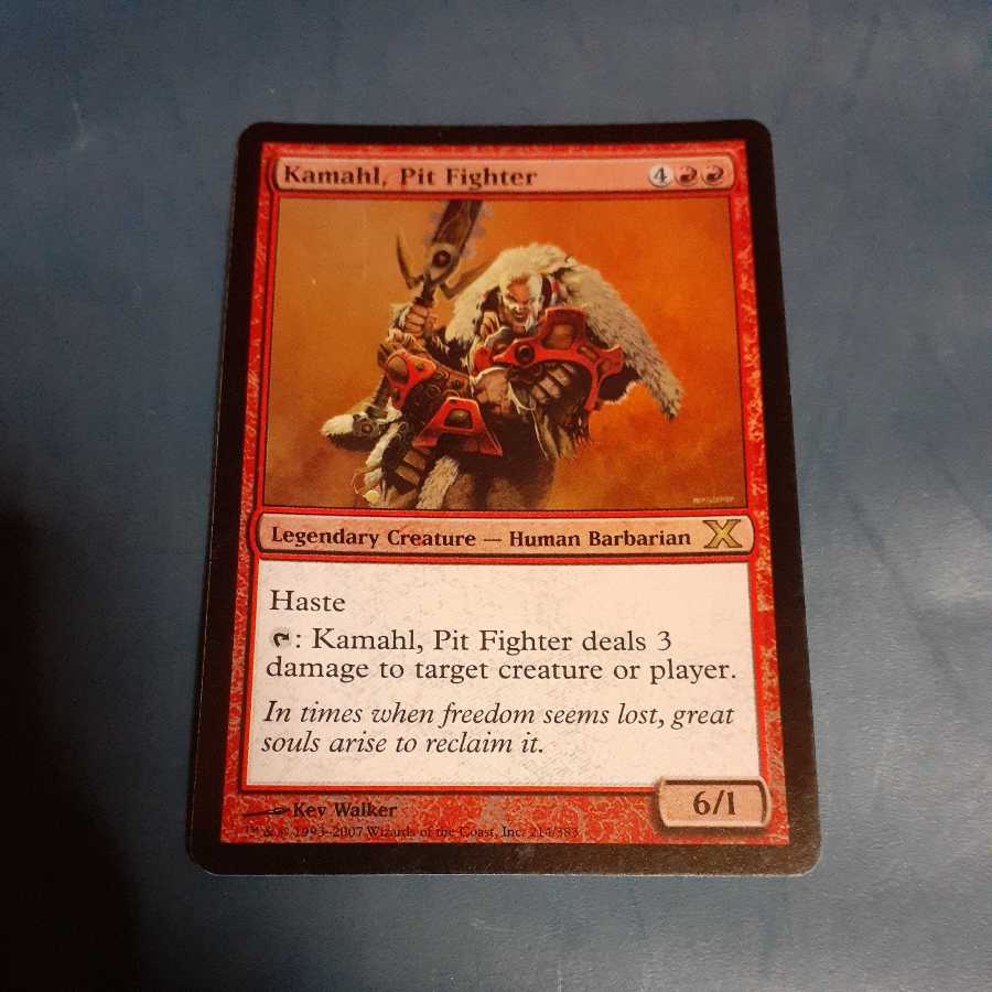 MTG ピットファイター・カマール foil 日)【Foil】ピット・ファイター