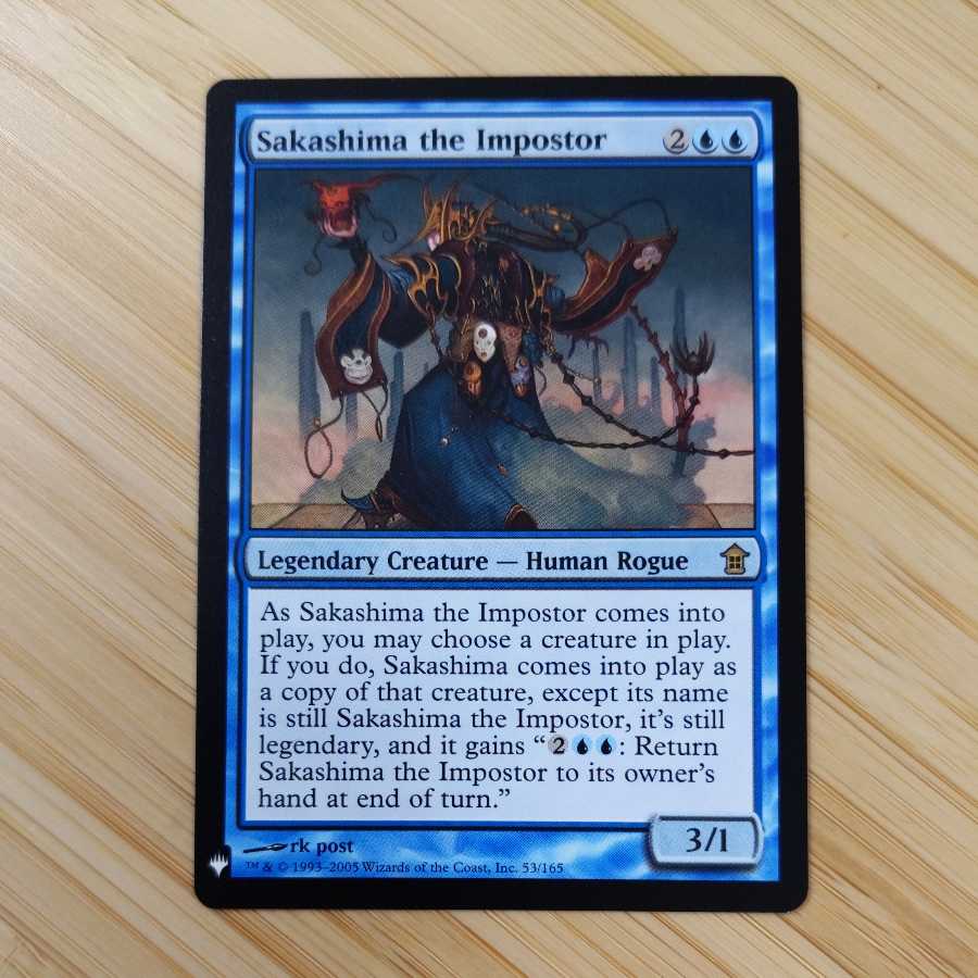 MTG 騙り者、逆嶋/Sakashima the Impostor (英語) 1枚の通販 tdh