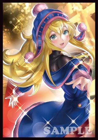 ブラック・マジシャン・ガール 公式スリーブ 未開封 8個セット 遊戯王