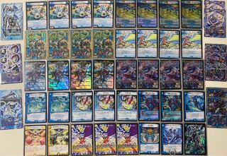 デュエルマスターズ MAXレア多数 ugc含む。水単OHANASKI デッキ