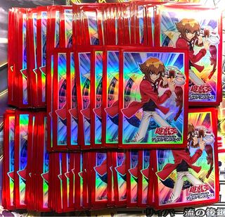 遊戯王 遊城十代 公式スリーブ ミラクルフュージョン背景絵 117枚