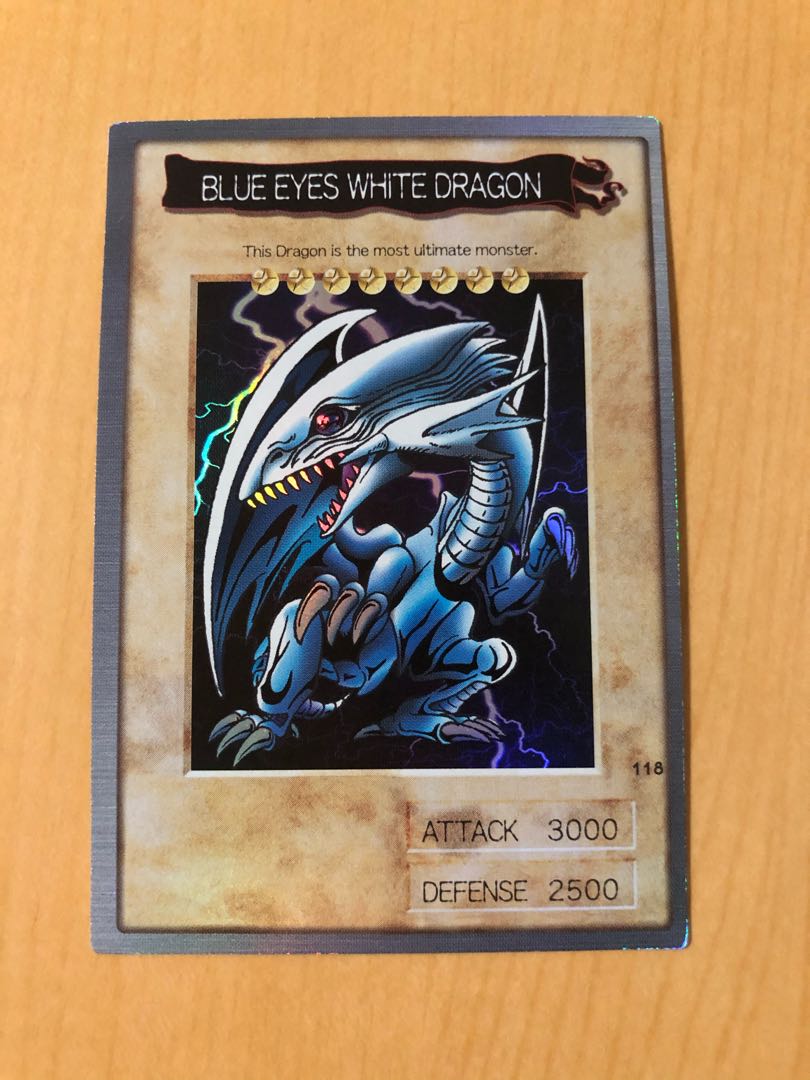 青眼の白竜(ブルーアイズホワイトドラゴン) バンダイ バンダイ版