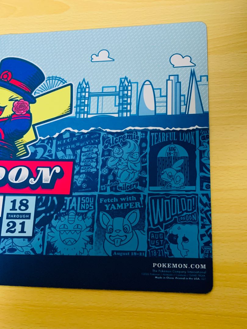 ポケモンカード WCS2022 サイドイベント限定 プレイマット 世界100枚