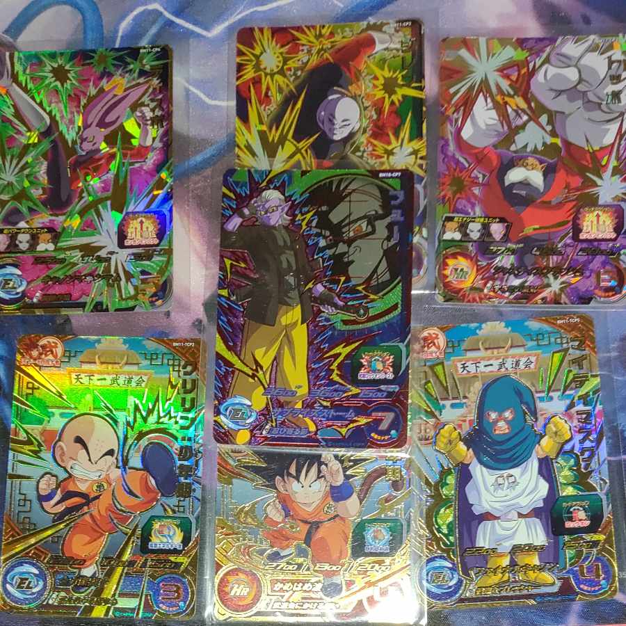 ドラゴンボールヒーローズ CP SR P 555枚まとめ売り ドラゴンボール