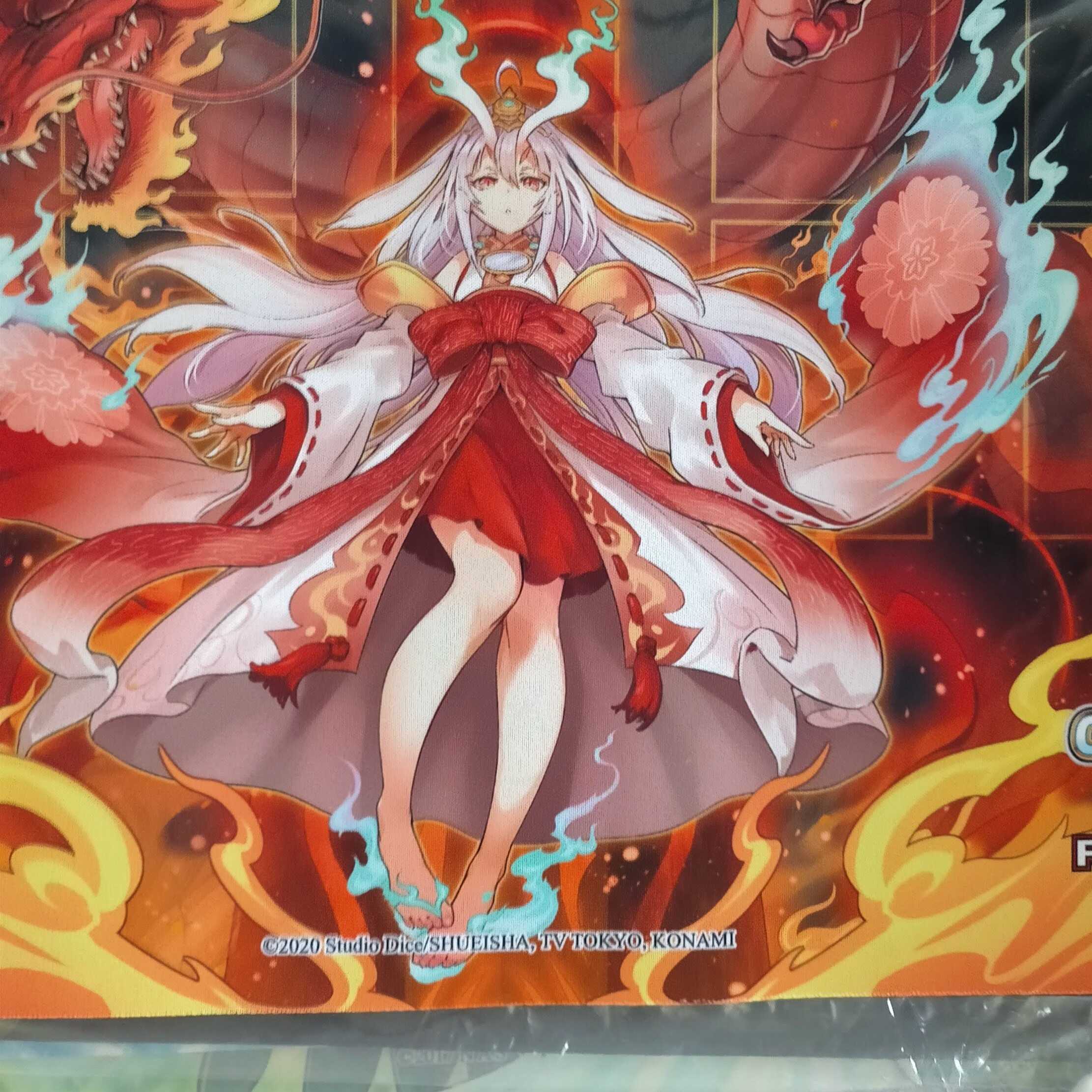 倶利伽羅天童 プレイマット タクティカルトライデッキ限定戦 くりから