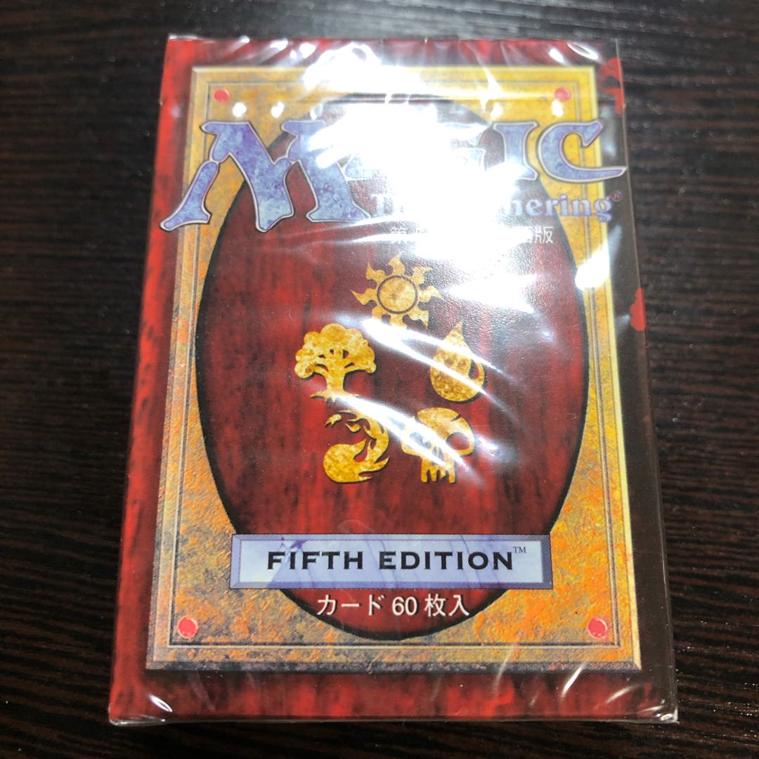 MTG 第5版 スターター 絶版 未開封 BOX 1枚の通販 しゃんゴクウ