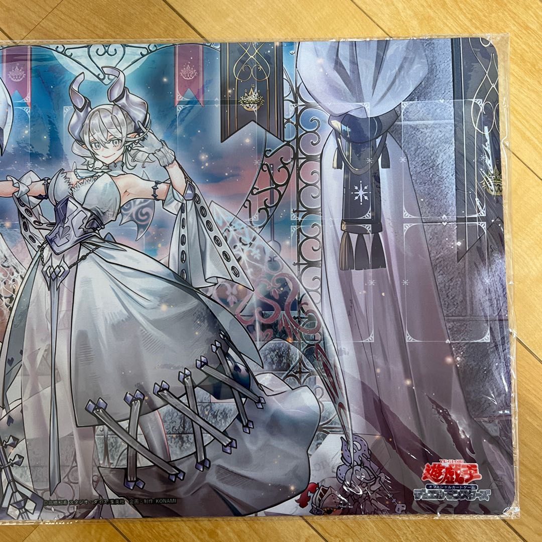 遊戯王 プレイマット ラビュリンス 白銀の城