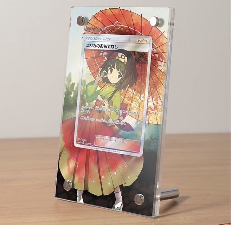 ポケモンカード エリカのおもてなし専用 アクリルフレーム スクリュー