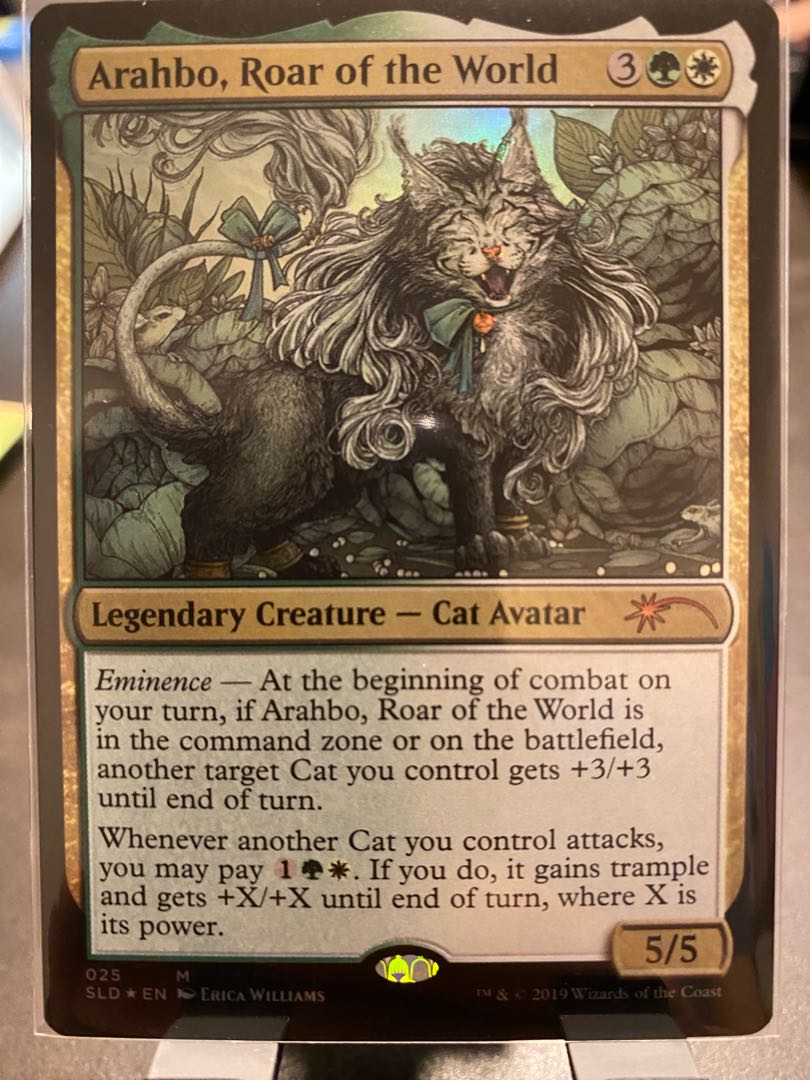 mtg 世界の咆哮、アラーボ secret lair foil1枚 mtg 世界の咆哮