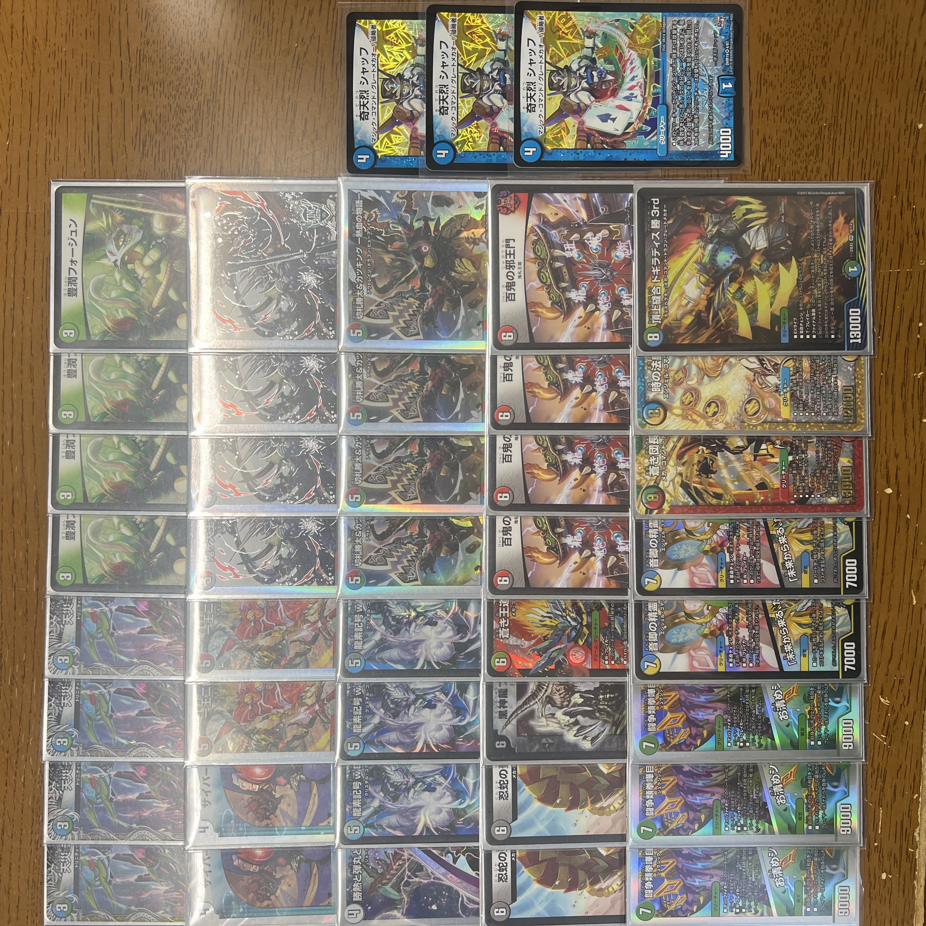 4c邪王門 デッキ スリーブ付き ガチ構築 4c邪王門 デッキ スリーブ付き