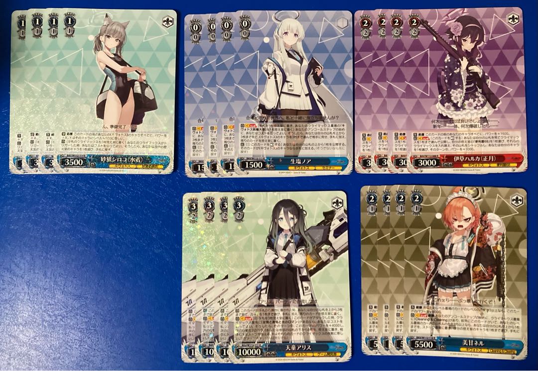 ブルアカ The Animation RR以下 4コン ヴァイス ヴァイス ブルー